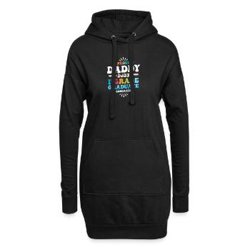 Fier papa d’une classe de 1ère année de 2023 - Sweat-shirt à capuche long Femme - noir - Devant
