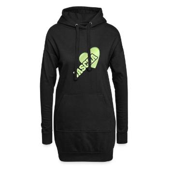 Gold Jascha - Hoodie-Kleid - Schwarz - Vorne