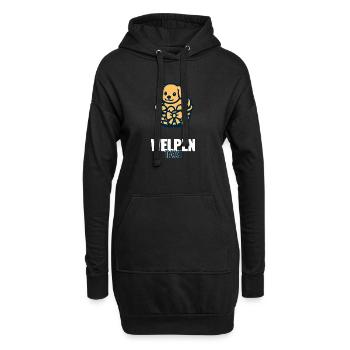 Puppy Taxi Shirt – Gift for Dog Mom, Cute - Hoodie Dress - black - Front