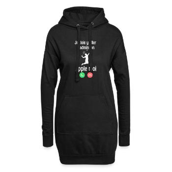 Badminton Appelle Moi Tee - Sweat-shirt à capuche long Femme - noir - Devant