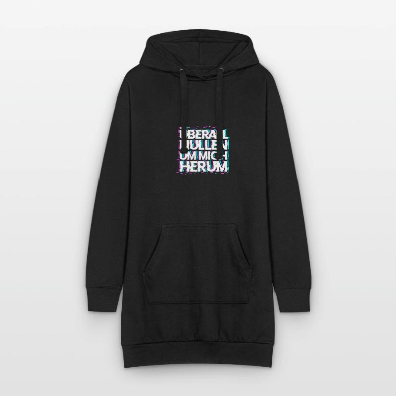 Informatiker Programmierer Computer Cloud Internet Hoodie-Kleid