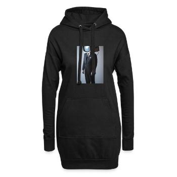 Anzug Tube TV Mann - Hoodie-Kleid - Schwarz - Vorne