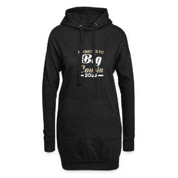 Futur cousin 2023 - Sweat-shirt à capuche long Femme - noir - Devant
