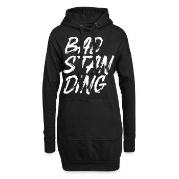 Bad Standing Sort T-shirt - Sweat-shirt à capuche long Femme - noir - Devant