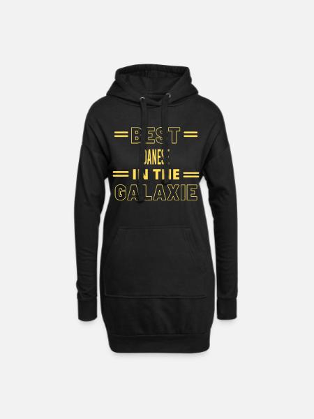 Best Ever IN THE GALAXIE DANESE - Hoodie Dress - black