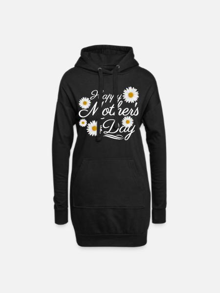 Happy Mother's Day - Hoodie Dress - black