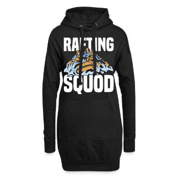 Tenue d’escouade de rafting pour les équipes de navigation de plaisance dans les montagnes - Sweat-shirt à capuche long Femme - noir - Devant
