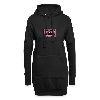 Vintage Theresa Name - Hoodie Dress - black - Front