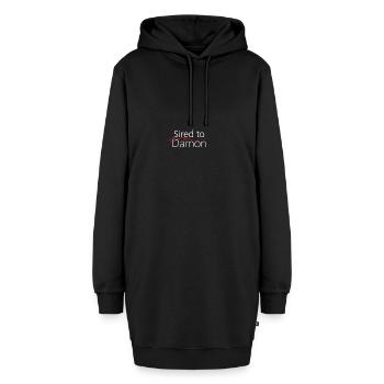 'SIRED TO DAMON' TVD OFFIZIELLE WARE - Hoodie-Kleid - Schwarz - Vorne