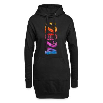 Examen 2024 - Hoodie-Kleid - Schwarz - Vorne