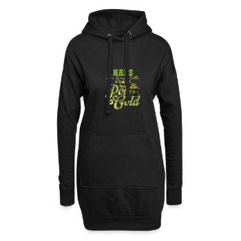 Nickerchen Sind Viel Besser Als Ein Topf Gold St - Hoodie-Kleid - Schwarz - Vorne
