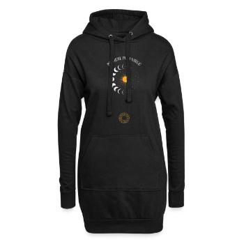 Because I'm A Virgo - Astrology - Hoodie-Kleid - Schwarz - Vorne