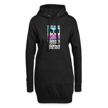 Steckenpferd Hobbyhorse Hobby Horsing - Hoodie-Kleid - Schwarz - Vorne