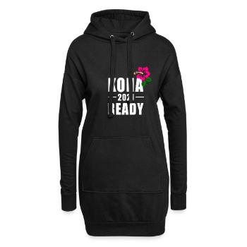 KONA 2021 READY - TRIATHLON HAWAII - Hoodie-Kleid - Schwarz - Vorne