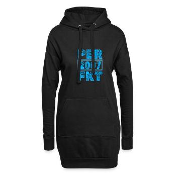Perfect 2007 - Hoodie-Kleid - Schwarz - Vorne