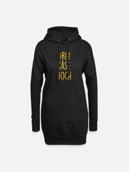 Dreikäsehoch Frechdachs - Hoodie-Kleid - Schwarz