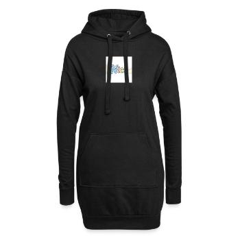 Le vrai souvenir de Nice - Sweat-shirt à capuche long Femme - noir - Devant