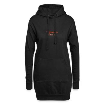 VALENTINES DAY HEART LOVE LOVE ROSE 2 - Hoodie Dress - black - Front