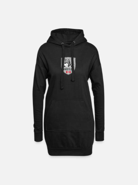 Whistler Black Tusk Kanada Wappen - Hoodie-Kleid - Schwarz