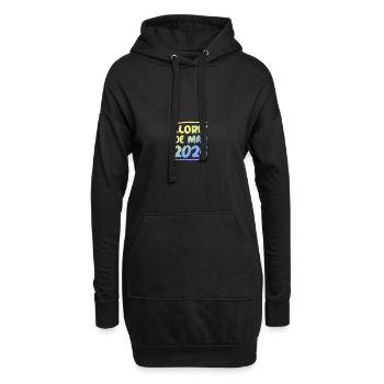 Lloret De Mar 2025 Colorful - Hoodie Dress - black - Front