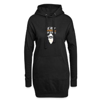 Les collectionneurs de pièces collectent des pièces - Sweat-shirt à capuche long Femme - noir - Devant
