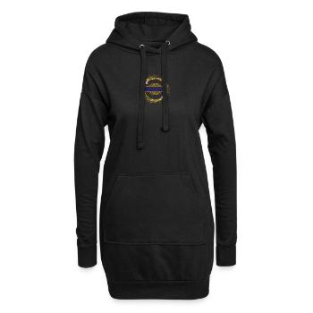Musik Inc. - Hoodie-Kleid - Schwarz - Vorne