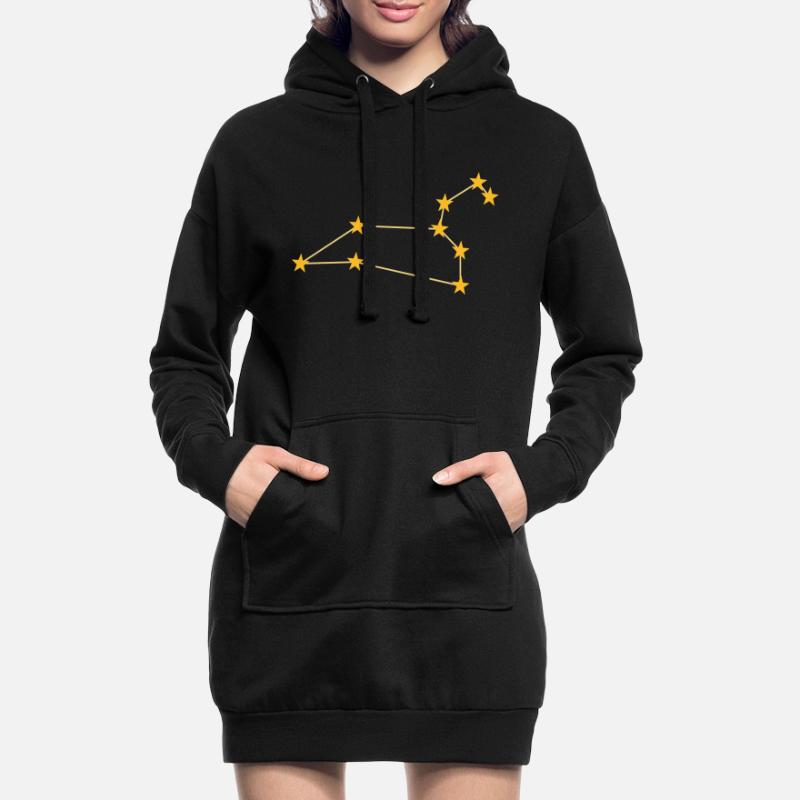 Constellation Leo Hoodie Dress