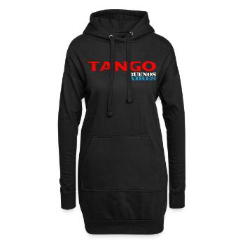 Tango - Sweat-shirt à capuche long Femme - noir - Devant