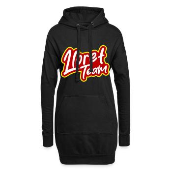Lloret De Mar Team - Hoodie-Kleid - Schwarz - Vorne