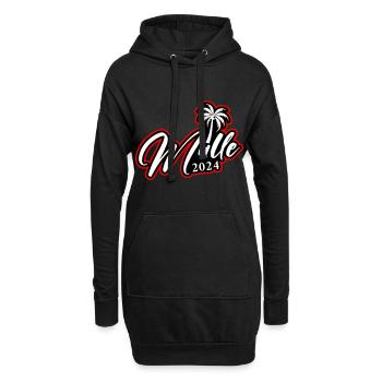 Malle 2024 Palma de Majorque - Sweat-shirt à capuche long Femme - noir - Devant