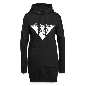 Polterabend 2024 - Hoodie-Kleid - Schwarz - Vorne