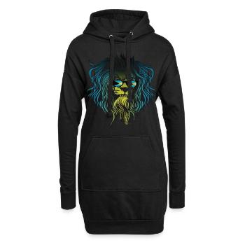 Bahamas - Hoodie-Kleid - Schwarz - Vorne