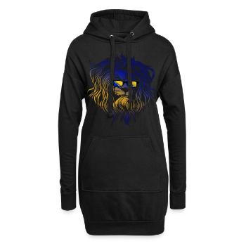 Bosnien und Herzegowina - Hoodie-Kleid - Schwarz - Vorne