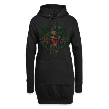 Dominica - Hoodie-Kleid - Schwarz - Vorne