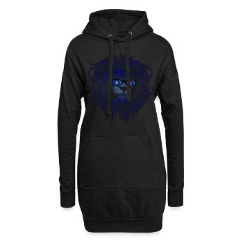 Guam - Sweat-shirt à capuche long Femme - noir - Devant