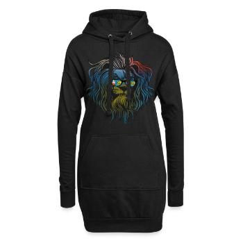 St. Pierre und Miquelon - Hoodie-Kleid - Schwarz - Vorne