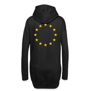 L’Europe - Sweat-shirt à capuche long Femme - noir - Dos