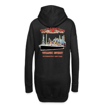 PHANTOM DER TITANIC IN NEW YORK - Hoodie-Kleid - Schwarz - Hinten