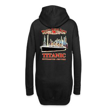 THE GHOST OF THE TITANIC IN NEW YORK RUNEMBERG Adagp © - Hoodie Dress - black - Back