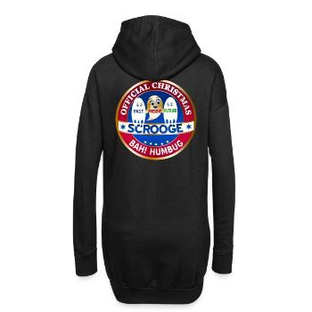 Scrooge Passé Présent Futur Insigne - Sweat-shirt à capuche long Femme - noir - Dos