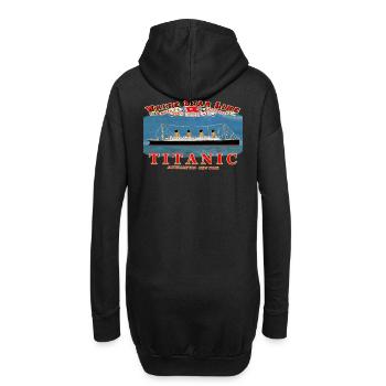 TITANISCHE SCHÖPFUNG Louis RUNEMBERG © Adagp - Hoodie-Kleid - Schwarz - Hinten