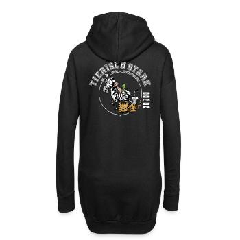 Forte en équipe - Sweat-shirt à capuche long Femme - noir - Dos