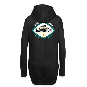 Badminton Badminton Sports - Sweat-shirt à capuche long Femme - noir - Dos