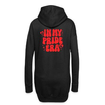 Pride Geschenk LGBTQ - Hoodie-Kleid - Schwarz - Hinten