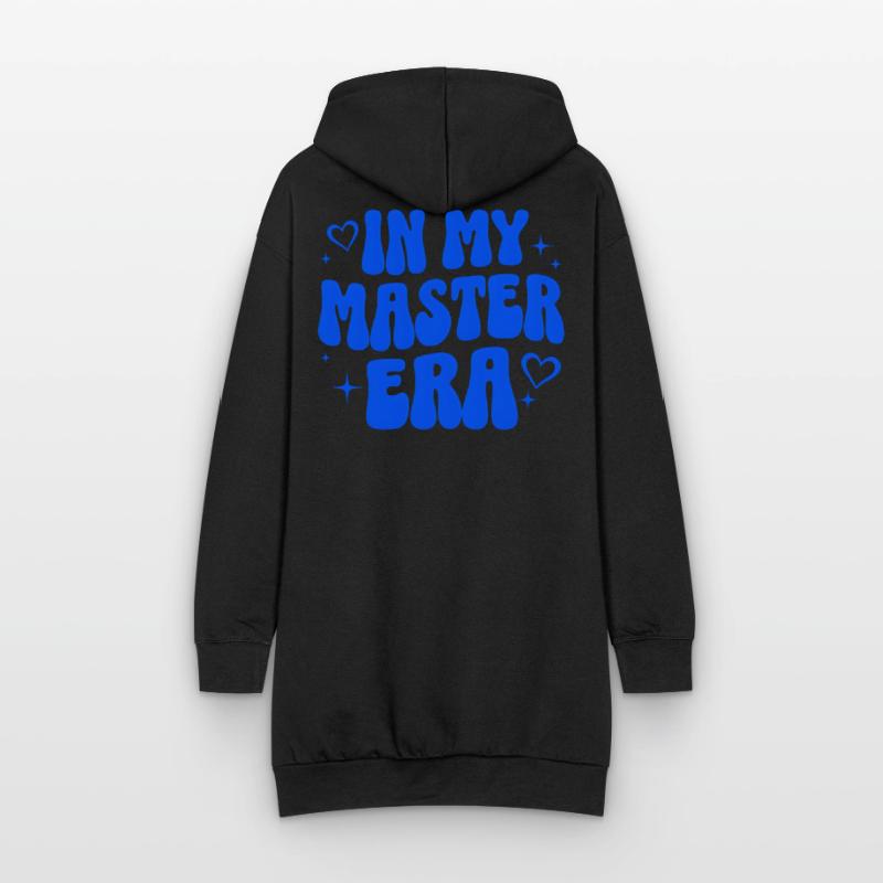 Master Abschluss Geschenk Studium Uni Absolvent Hoodie-Kleid
