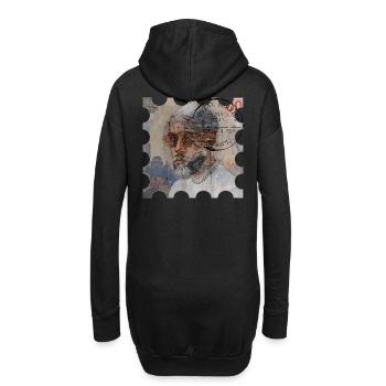 POSTSTEMPELJAHR 2000 - Hoodie-Kleid - Schwarz - Hinten