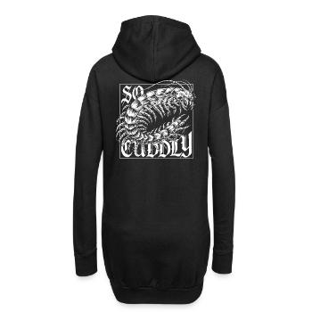 Éventail Scolopender - Sweat-shirt à capuche long Femme - noir - Dos