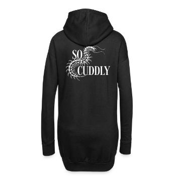 Éventail Scolopender - Sweat-shirt à capuche long Femme - noir - Dos