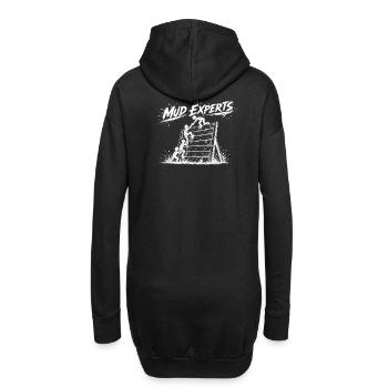Maîtres de boue / Experts - Mur d’obstacles - Sweat-shirt à capuche long Femme - noir - Dos