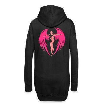 Ciel Fallen Angel Angel 2reborn - Sweat-shirt à capuche long Femme - noir - Dos